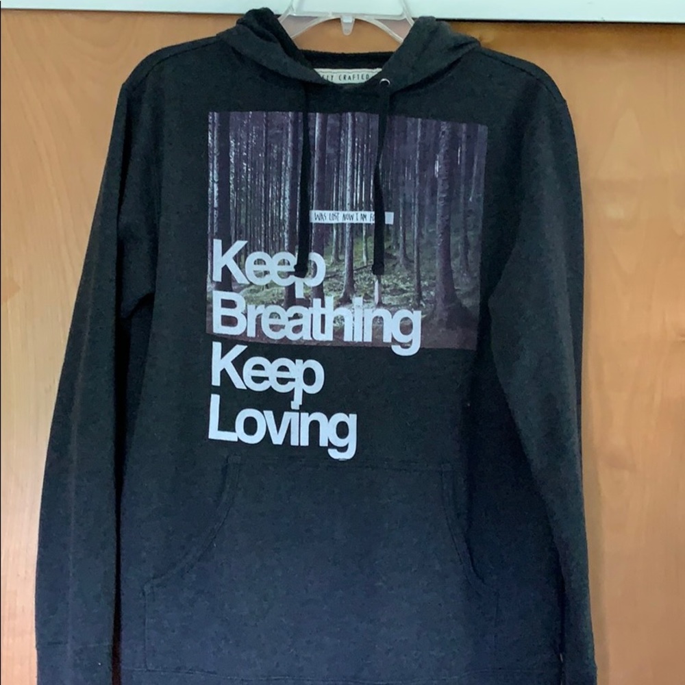Keep Breathing Keep Loving hoodie